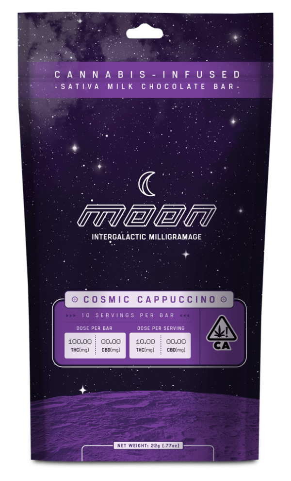 Moon Chocolate Bar – Cosmic Cappuccino | Sativa Moon Chocolate Bar – Cosmic Cappuccino | Sativa