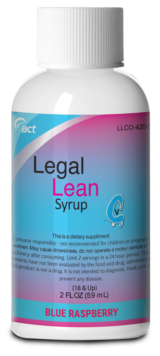 Legal Lean Syrup-Blue Raspberry Legal Lean Syrup-Blue Raspberry